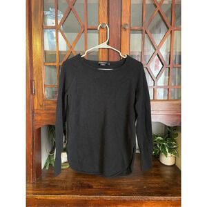 Pendleton Black‎ 100% Cashmere Crew Neck Long Sleeve Sweater Size Small